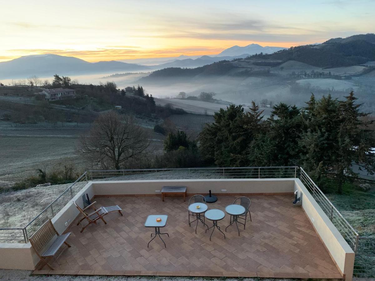 Green B&B Urbino Ca Del Vento Экстерьер фото